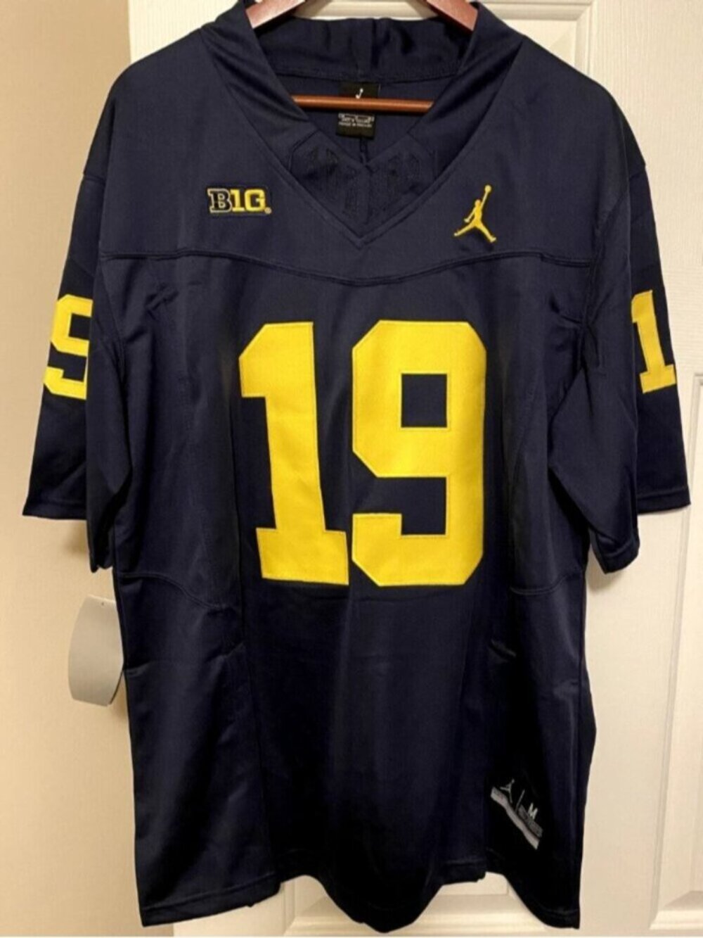 Bryce Underwood Vapor Jersey Navy Stitched